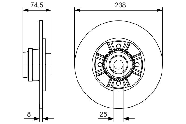 Disc frana