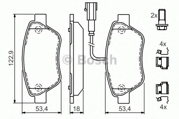 Placute frana