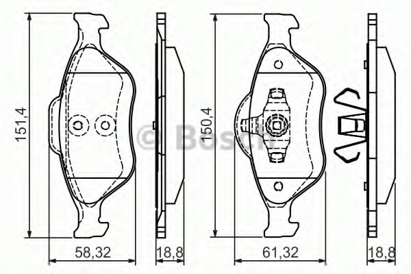 Placute frana