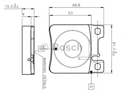 Placute frana