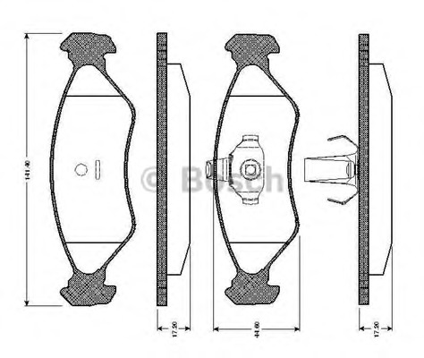 Placute frana