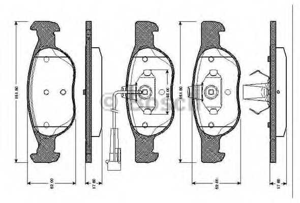 Placute frana