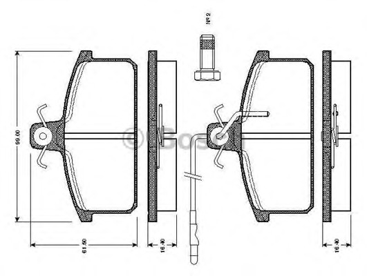 Placute frana