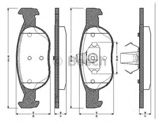 Placute frana