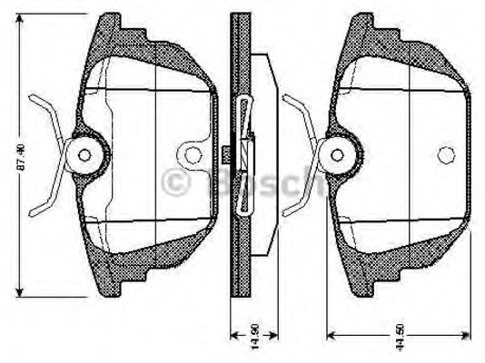 Placute frana