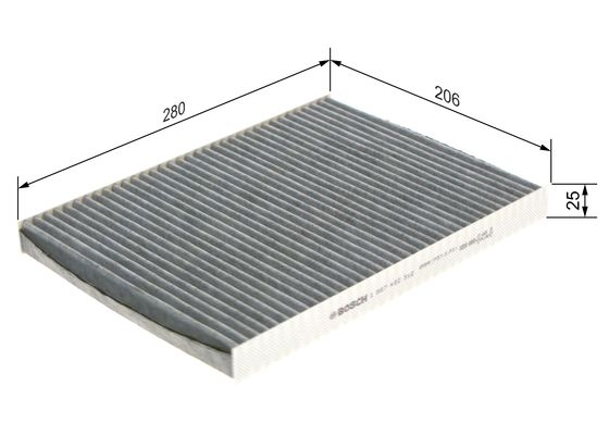 Filtru polen