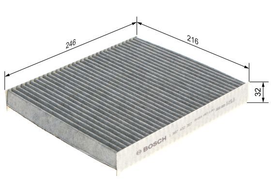 Filtru polen