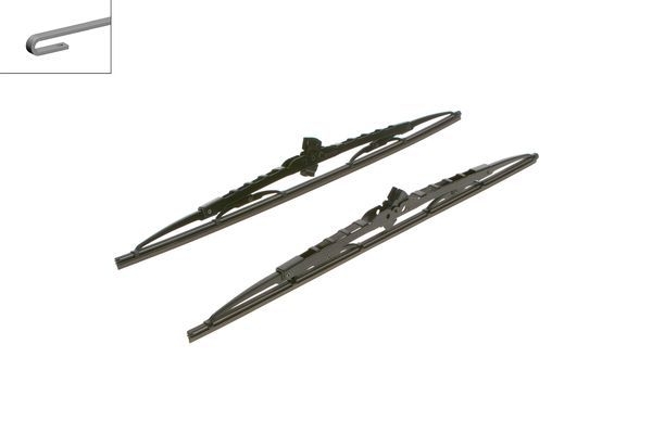 Set stergatoare parbriz eco 480c , lungime 2 x 475 mm, standard