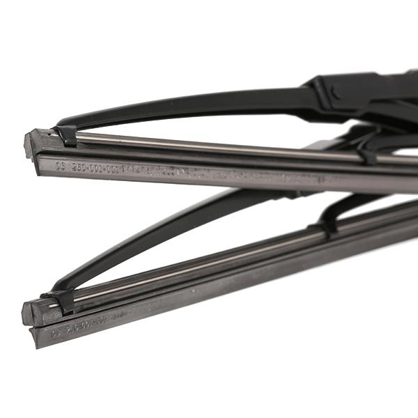 Set stergatoare parbriz v3 eco 500c , lungime 2 x 500 mm, standard