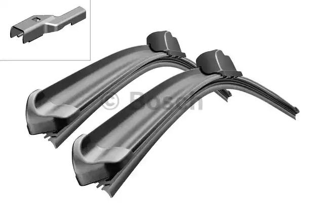 Set stergatoare aerotwin a106s , lungime 700 mm, 425 mm, fara carcasa, pentru vehicule cu volan pe stanga