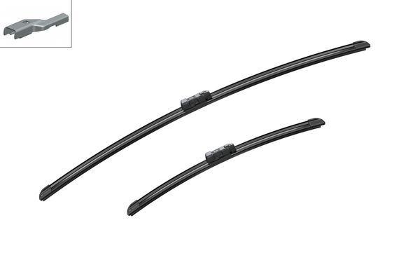 Set stergatoare aerotwin a106s , lungime 700 mm, 425 mm, fara carcasa, pentru vehicule cu volan pe stanga
