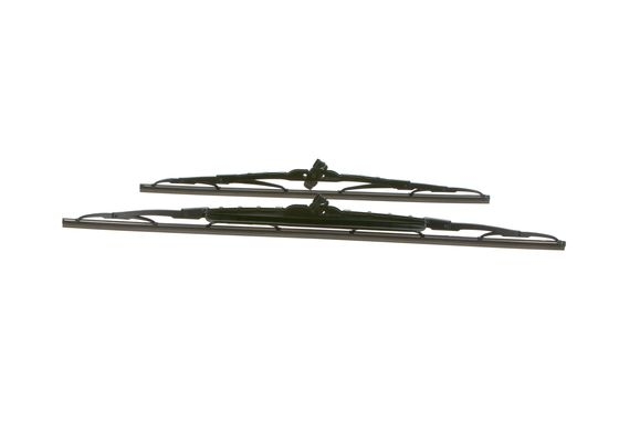 Set stergatoare parbriz twin , cu spoiler, lungime 600 mm, 450 mm, standard