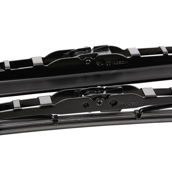 Set stergatoare parbriz twin , cu spoiler, lungime 600 mm, 450 mm, standard