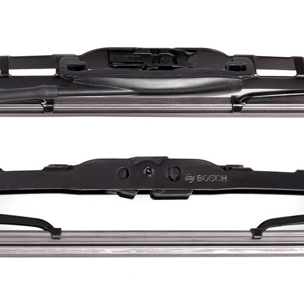 Set stergatoare parbriz twin 609 , lamela tip clasic, lungime 600 mm, cu duza stropitoare lichid integrata