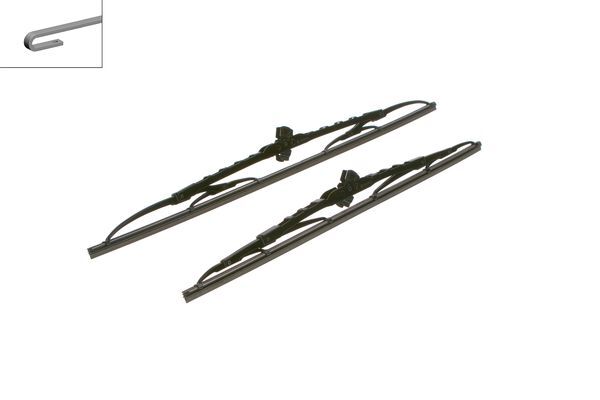 Set stergatoare parbriz twin 531 , lungime 530 mm, 450 mm, standard