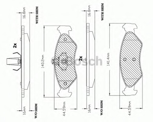 Placute frana