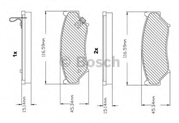 Placute frana