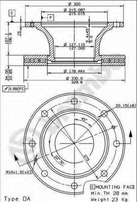Disc frana