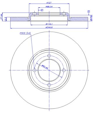 Disc frana