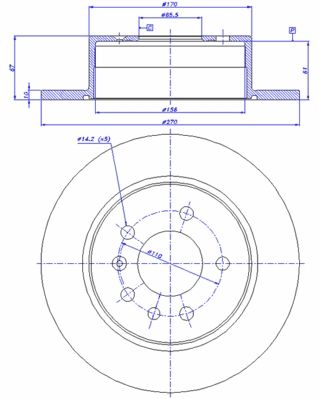 Disc frana
