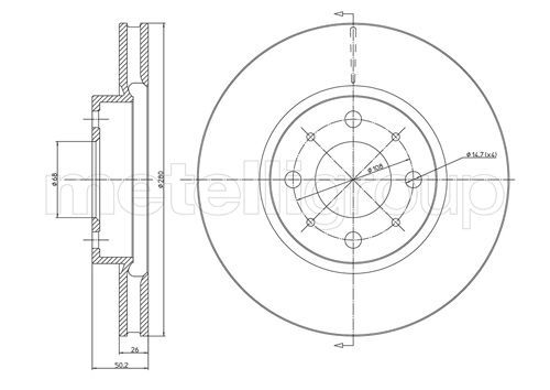 Disc frana