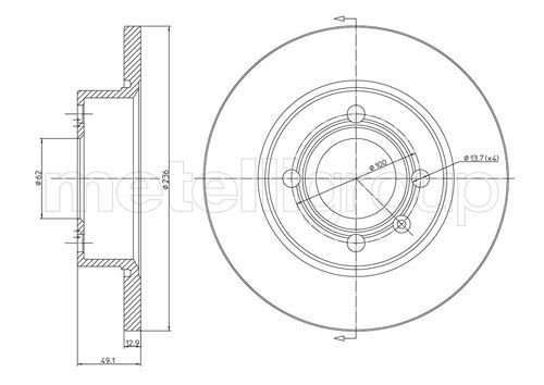 Disc frana