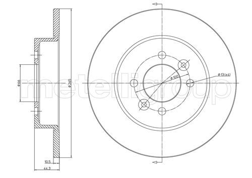 Disc frana