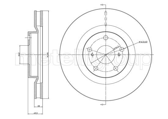 Disc frana