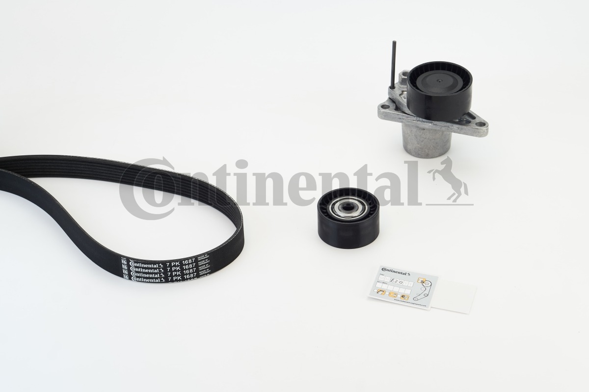 Set curea transmisie cu caneluri