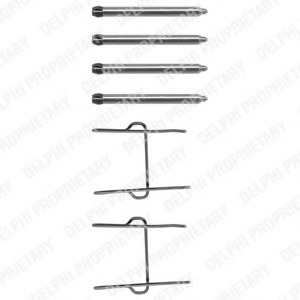 Set accesorii placute frana