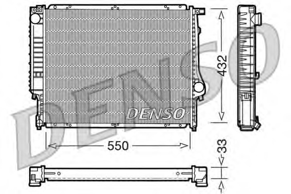 Radiator racire motor