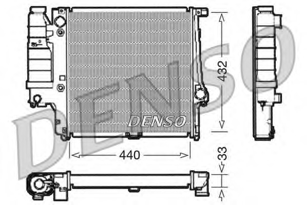 Radiator racire motor