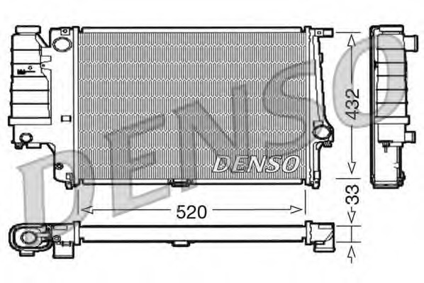 Radiator racire motor