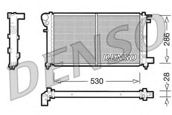 Radiator racire motor