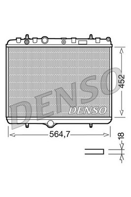 Radiator racire motor