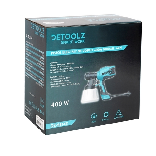 Pistol electric de vopsit , , 350 w 1000 ml/min