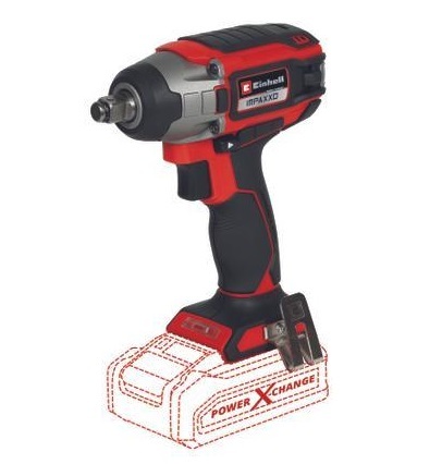 Masina de insurubat cu impact pe acumulator impaxxo 18/230, 18v, prindere patrat 1/2 inch, 2900 rpm, fara acumulator, fara incarcator