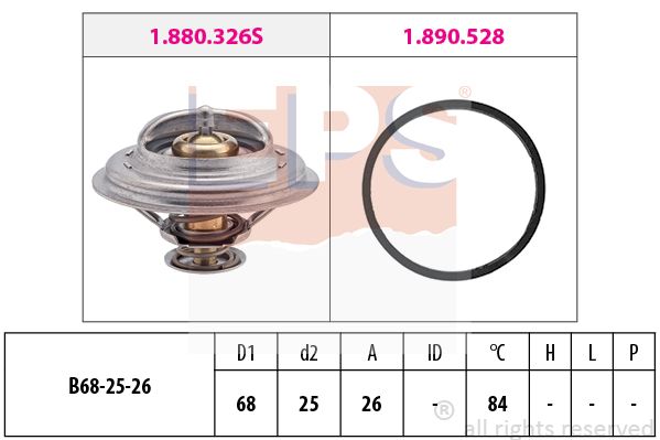 Termostat,lichid racire