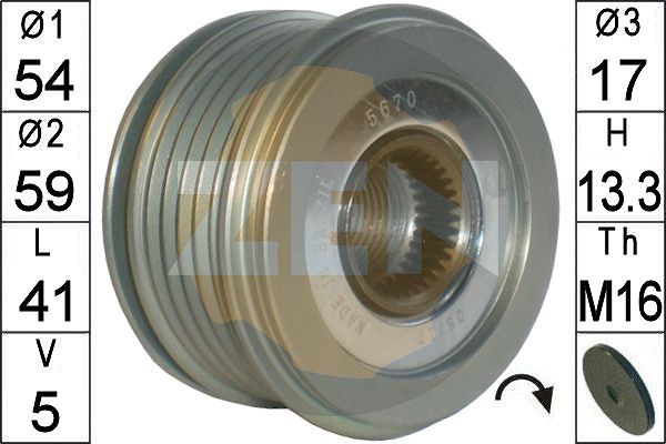 Fulie alternator