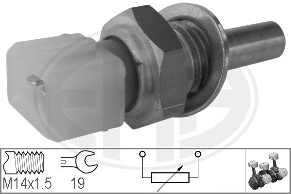 Senzor temptura lichid de racire