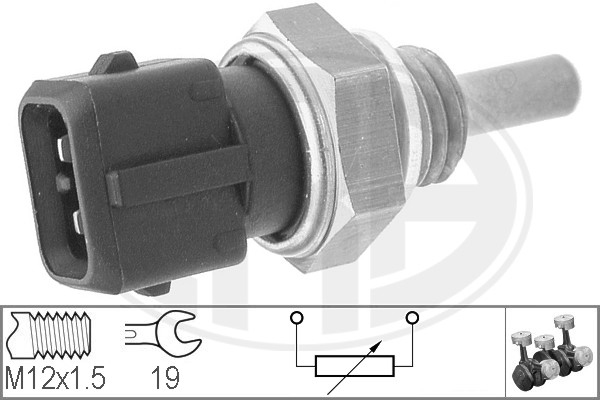 Senzor temptura lichid de racire