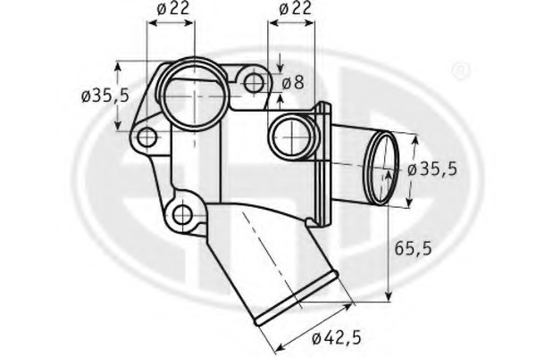 Termostat lichid racire