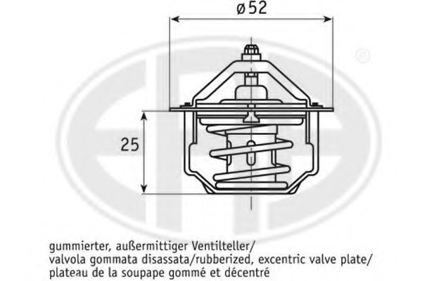 Termostat lichid racire
