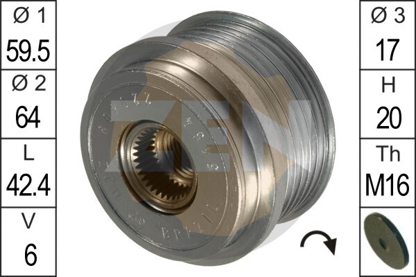 Fulie alternator