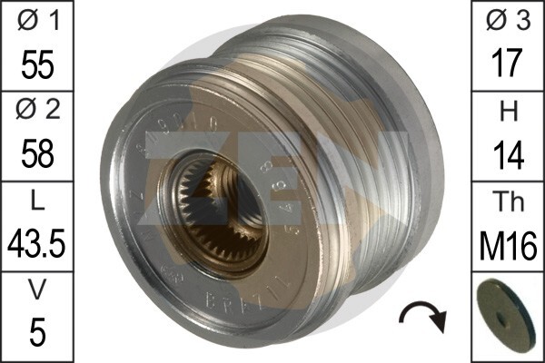 Fulie alternator