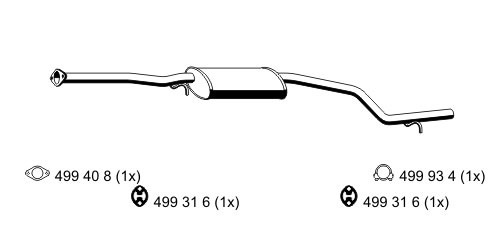 Toba esapament intermediara