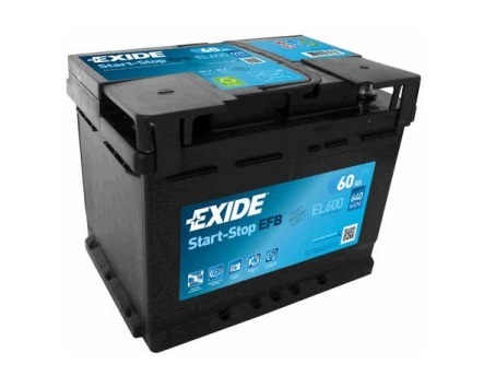 Baterie auto premium start-stop efb , 12 v, 60 ah, 640 a, 242x175x190 mm