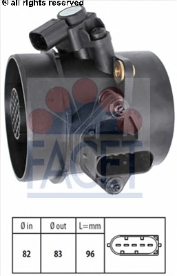 Senzor debit aer