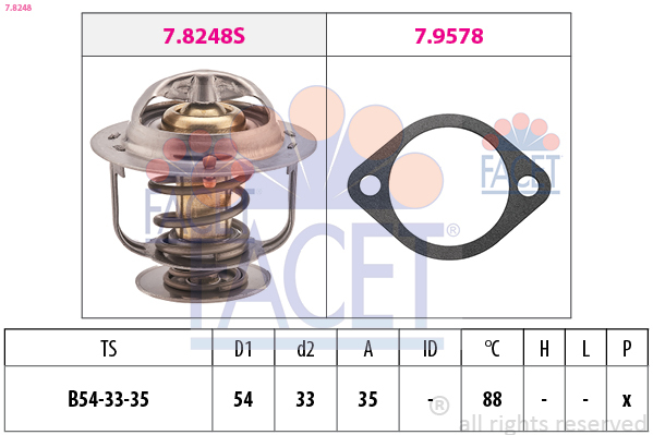 Termostat lichid racire