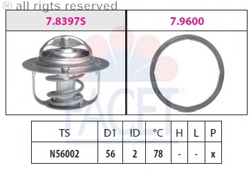 Termostat lichid racire